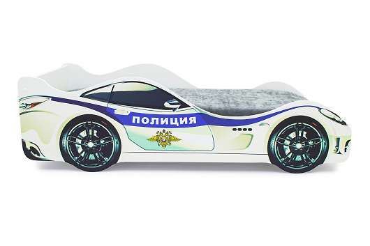 Кровать-машина Полиция с подъемным механизмом - купить за 16990.00 руб.
