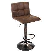 барный стул paskal vintage brown