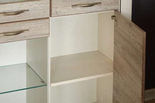 Шкаф-витрина 2V2D Оливия - купить за 26399.00 руб.