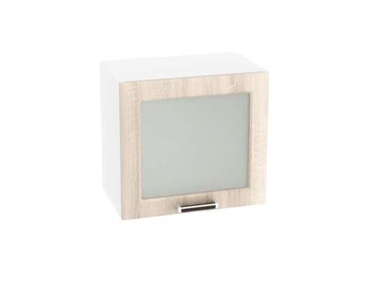 Шкаф горизонтальный со стеклом №163 Прага ШВГС 509 - купить за 4528.00 руб.