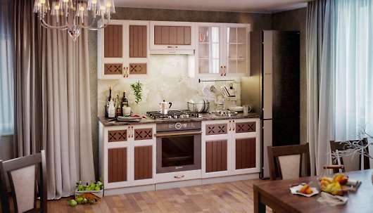 Модульная кухня Кантри 1 (вариант 1) - купить за 38802.00 руб.
