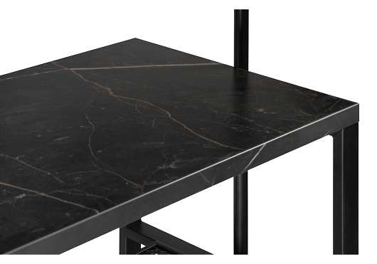 Барный стол Нари файерстоун / черный матовый - купить за 17420.00 руб.