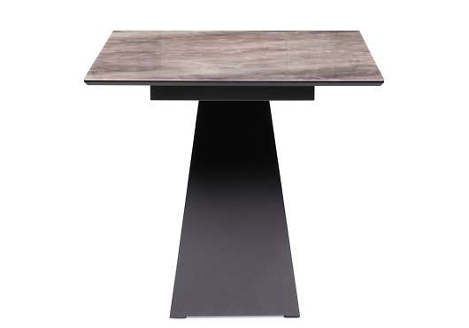 Стеклянный стол Ноттингем карелия/чёрный - купить за 42430.00 руб.