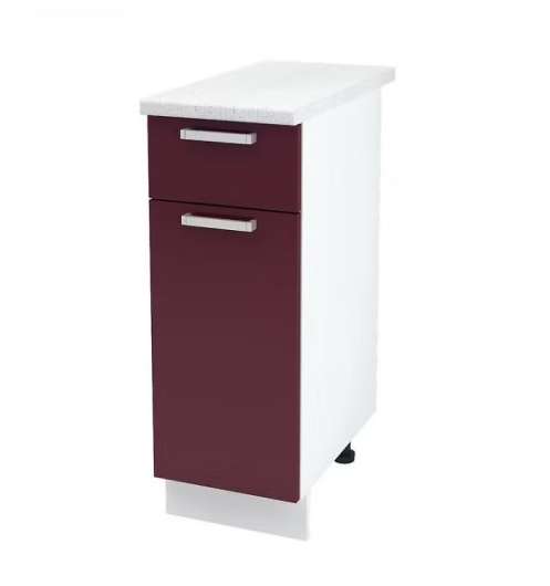 Шкаф нижний с 1 ящиком Кассия ШН1Я 300 - купить за 3574.00 руб.