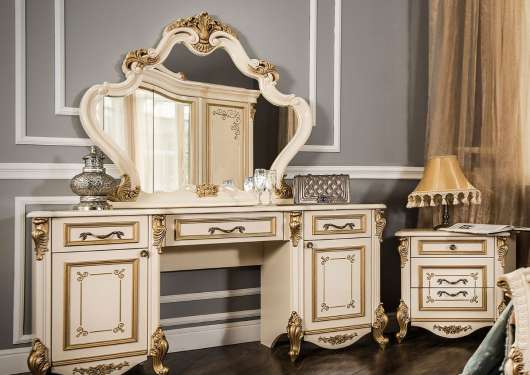 Спальня Оливия Крем глянец - купить за 157984.0000 руб.