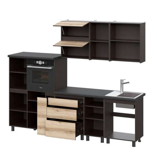 Кухня Берген 2.6 м вариант 1 - купить за 39210.00 руб.