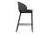 Полубарный стул Нейл серый / черный - купить за 6890.00 руб.