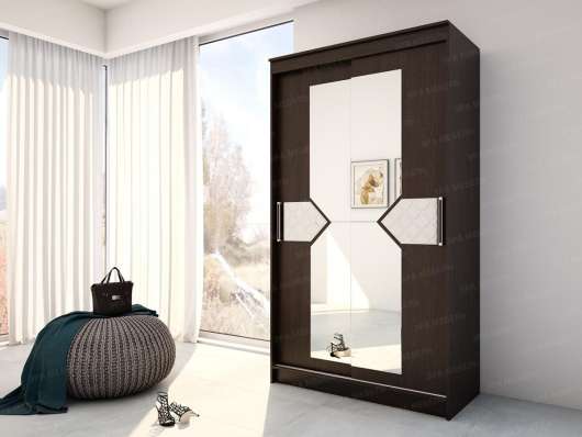 Шкаф-купе Николь двухдверный - купить за 19100.00 руб.