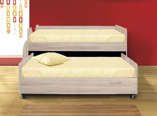 Кровать одинарная + кровать выкатная - купить за 20930.00 руб.