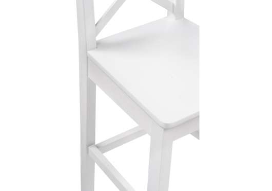Полубарный стул Алзе белый - купить за 6740.00 руб.