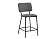 Полубарный стул Reparo bar dark gray / black - купить за 4650.00 руб.