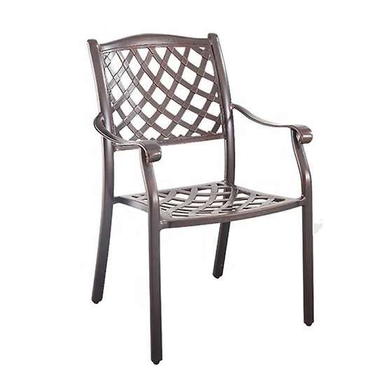 Кресло из литого алюминия СТИЛЬ «STYLE» арт.6169 - купить за 13050.00 руб.