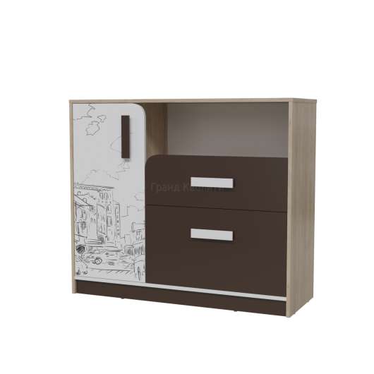 Комод с дверкой Арабика 4-44260 - купить за 10125.00 руб.