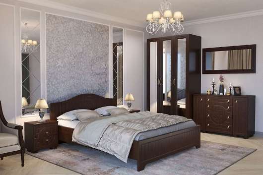 Спальня Монблан (вариант 3) - купить за 125090.00 руб.