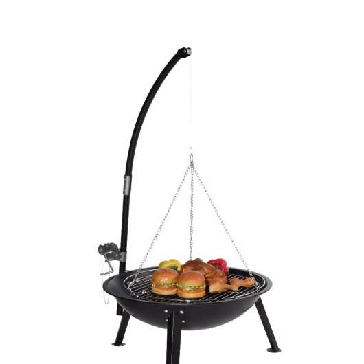 Угольный гриль барбекю со штативом German BBQ Tripod - купить за 9300.00 руб.