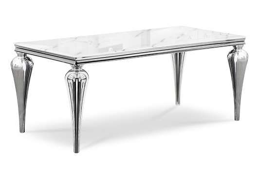 Стеклянный стол Vase белый - купить за 90010.00 руб.