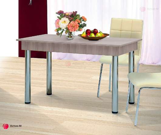Стол обеденный с хромированными ножками - купить за 5574.00 руб.