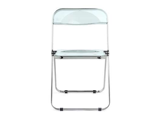 Пластиковый стул Fold складной clear gray-blue - купить за 4462.00 руб.