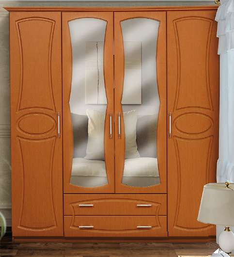 Шкаф 4-х дверный с 2-мя ящиками Венеция 2 - купить за 41538.00 руб.