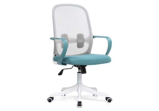 Компьютерное кресло Bust gray / blue / white - купить за 9490.00 руб.