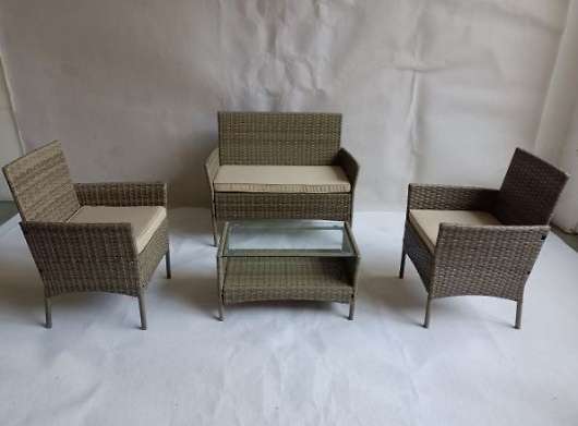 Комплект плетеной мебели из ротанга Падуя «Paduja» greige арт.78340 - купить за 32550.00 руб.
