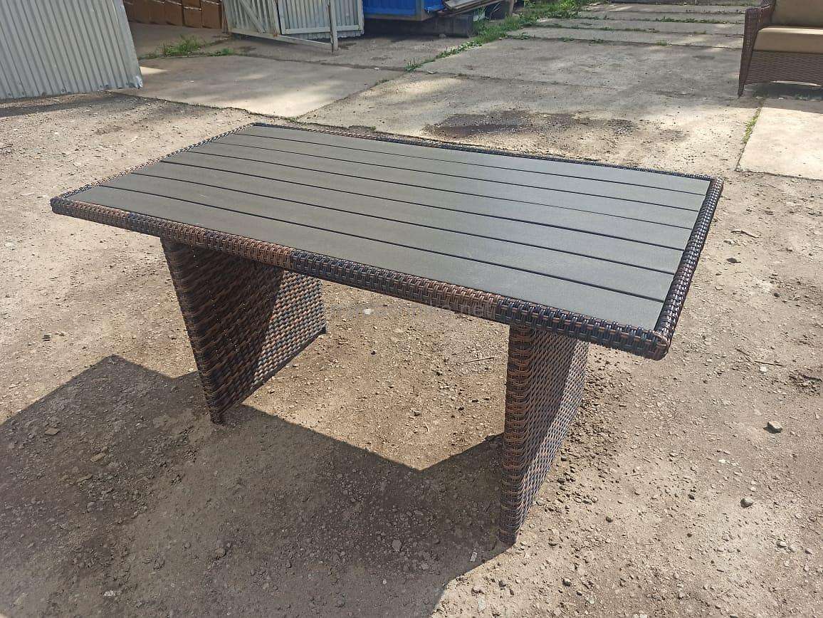 Стол из искусственного ротанга Кингстон 145x75 — купить за 24000.00 руб ...