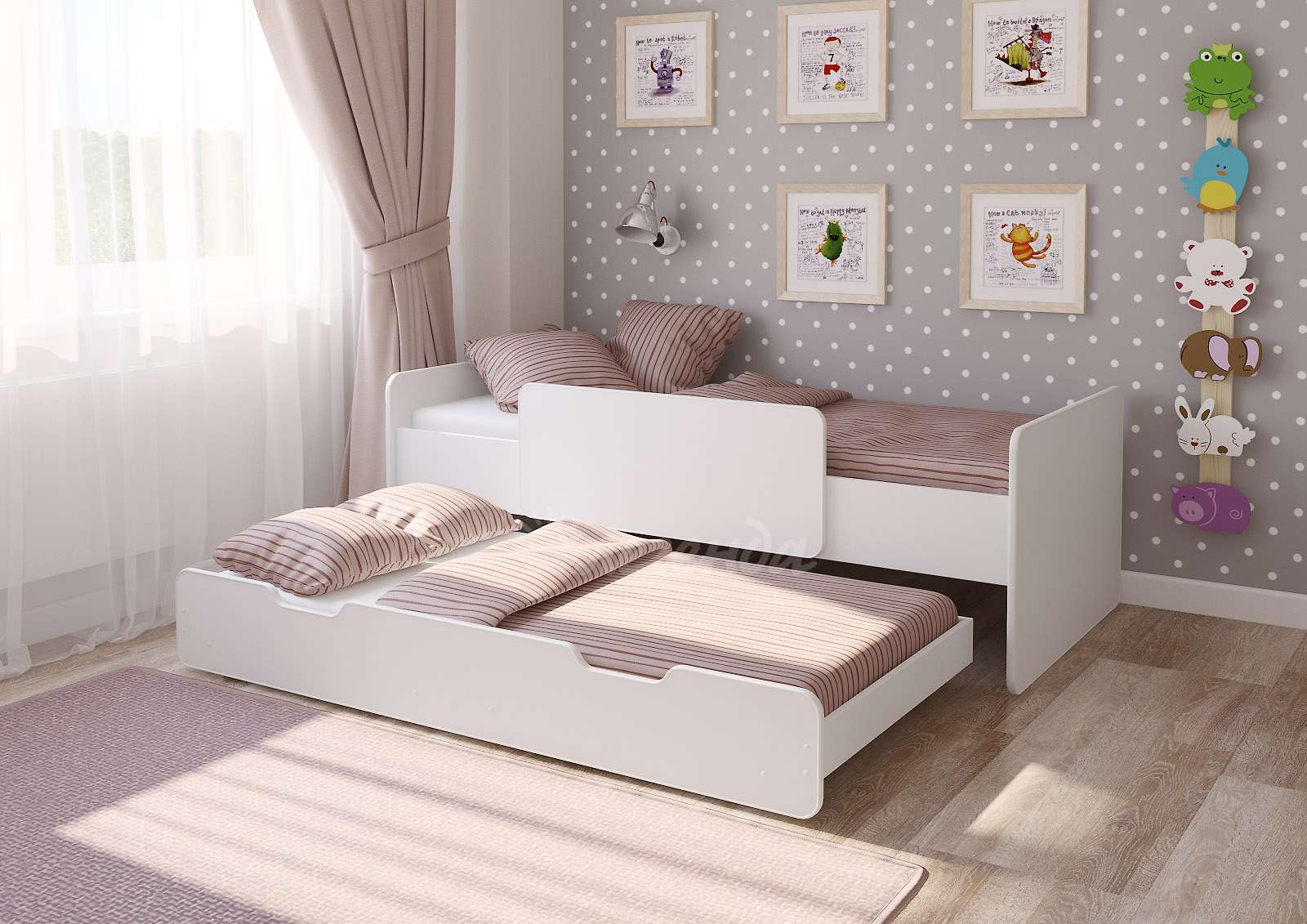Купить детскую кровать ребенку от года, лет | интернет-магазин MebHome - Москва