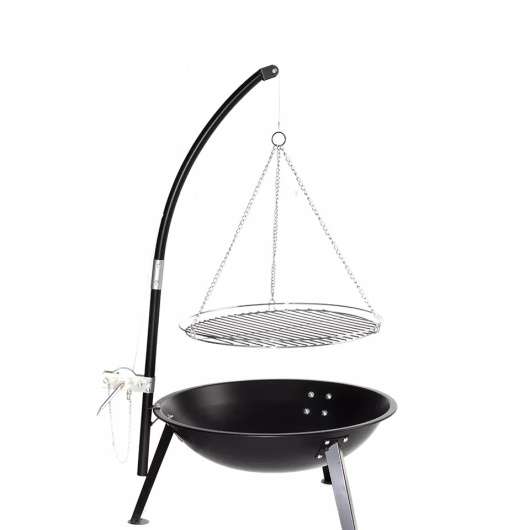 Угольный гриль барбекю со штативом German BBQ Tripod - купить за 9300.00 руб.