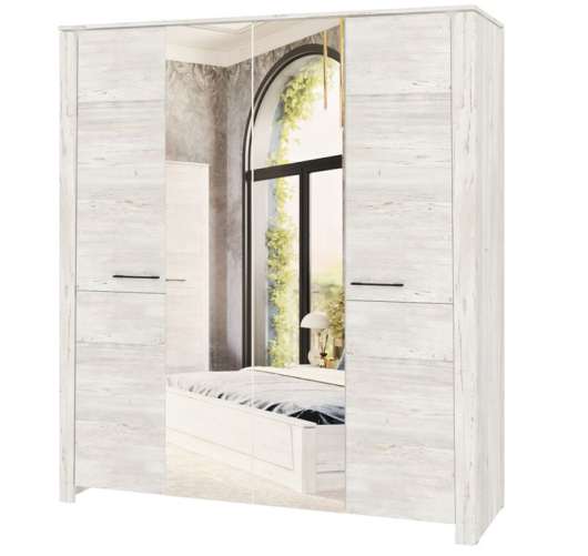 Шкаф 4-х дверный Моника - купить за 26255.00 руб.