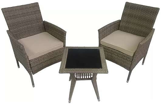 Комплект мебели из ротанга "VIRGINIYA BALCONY SET NEW" арт.78302 - купить за 25050.00 руб.