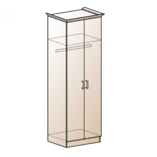 Шкаф платяной 2-дверный 600 ШК-322 - купить за 3820.0000 руб.