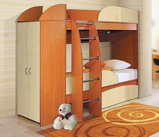 Двухярусная кровать Омега 4а - купить за 23957.00 руб.