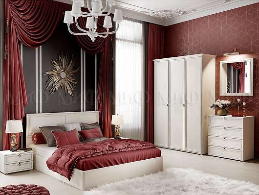 Спальня Престиж 2 вариант 1 - купить за 72700.00 руб.