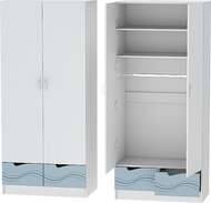 шкаф 2-х створчатый бриз мдф