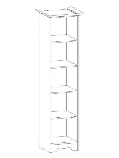 Шкаф однодверный Латте 1 - купить за 0.00 руб.