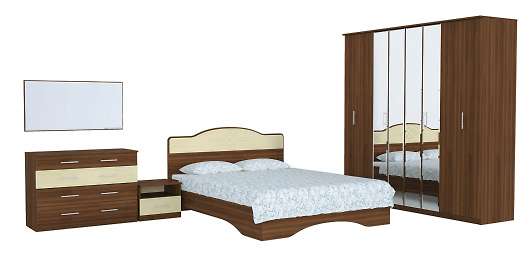 Спальня Виктория (вариант 3) - купить за 61679.0000 руб.