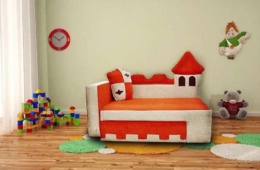 Детский диван Замок - купить за 13560.00 руб.