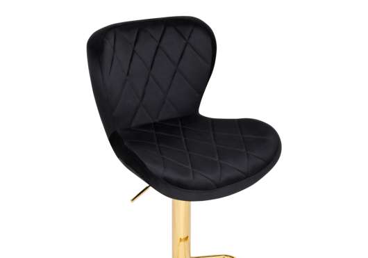 Барный стул Porch black / golden - купить за 8130.00 руб.