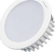 встраиваемый светильник arlight ltm-r70 ltm-r70wh-frost 4.5w warm white 110deg