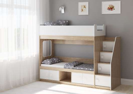 Двухъярусная кровать Легенда D605.3 - купить за 30280.00 руб.