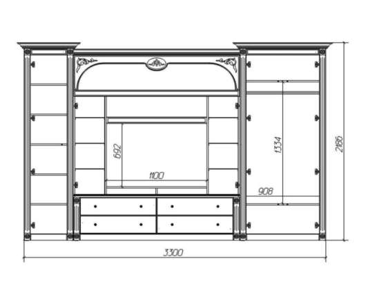 Стенка Магнолия - купить за 0.00 руб.