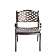 Кофейный комплект мебели из алюминия стол Феникс+2 кресла Лион - купить за 51600.00 руб.