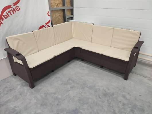 Угловой диван Yalta Corner Set Premium с подушками - купить за 32700.00 руб.