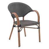 кресло-стул из искусственного ротанга бамбук/теслин 2 «bamboo/teslin-2» арт. 3022