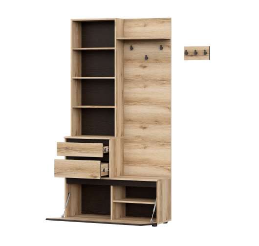 Вешалка с зеркалом Берген - купить за 12180.00 руб.