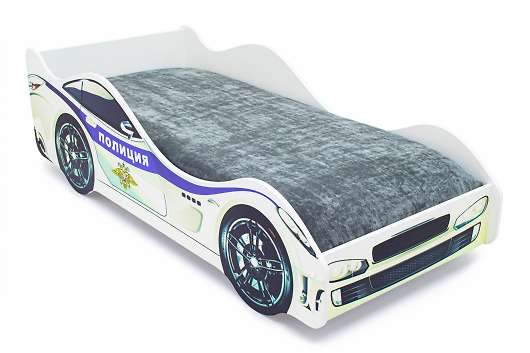 Кровать-машина Полиция с подъемным механизмом - купить за 16990.00 руб.