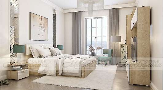 Спальня Белладжио (вариант 2) - купить за 37956.00 руб.