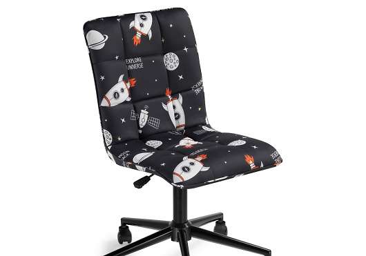 Компьютерное кресло Квадро S40-16 чёрный/ткань - купить за 7270.00 руб.