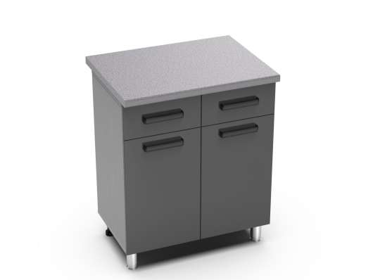 Шкаф нижний с двумя ящиками Либерти 8Р2 - купить за 7758.00 руб.