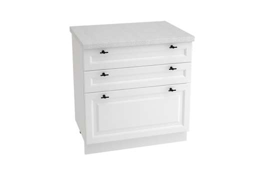 Стол с тремя ящиками №43 Ницца Royal ШН3Я 800 - купить за 16725.00 руб.